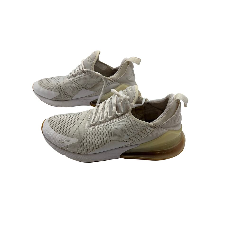 Nike Air Max 270 White Gum Men’s Size 10 Sneakers DC1702-100